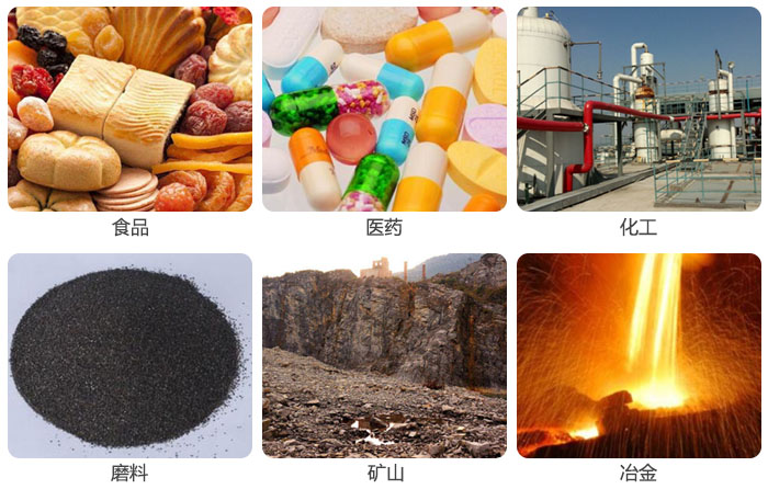 實(shí)驗(yàn)篩用于食品，磨料，醫(yī)藥，化工，冶金等行業(yè)的試驗(yàn)中。