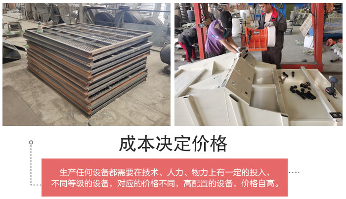 直線篩分機篩網(wǎng)，篩箱部件展示