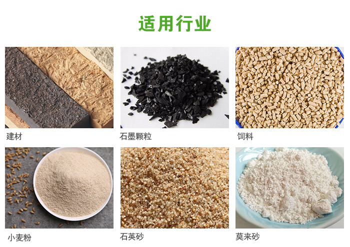 高頻振動(dòng)篩主要用于化工，建材，石墨顆粒，飼料，小麥粉，石英砂，豆?jié){，果汁等各種物料的干法、濕法篩分、分級(jí)、脫水，過濾。